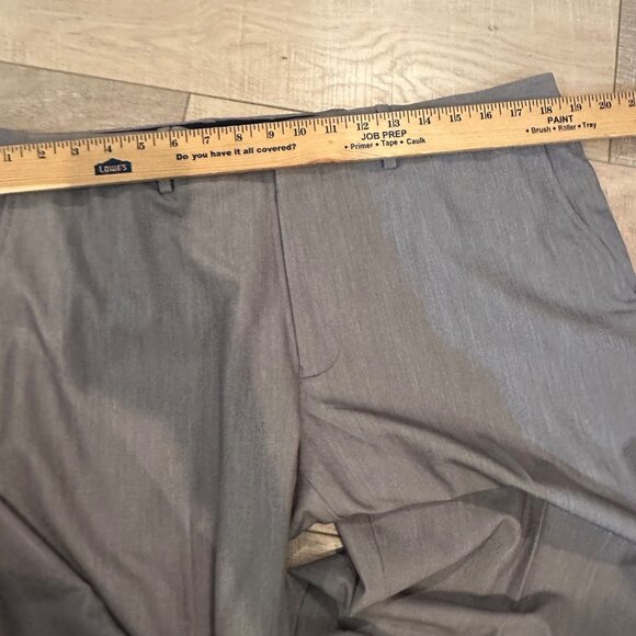 NAUTICA MENS LIGHT GREY DRESS PANTS BI STRETCH NEW 38X30 - Picture 4 of 10